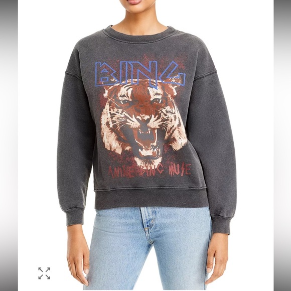 Annie Bing Tops - Anine Bing
Tiger Graphic Sweatshirt